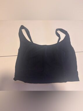 Abercrombie and Fitch Black Crop Tank Size Small
